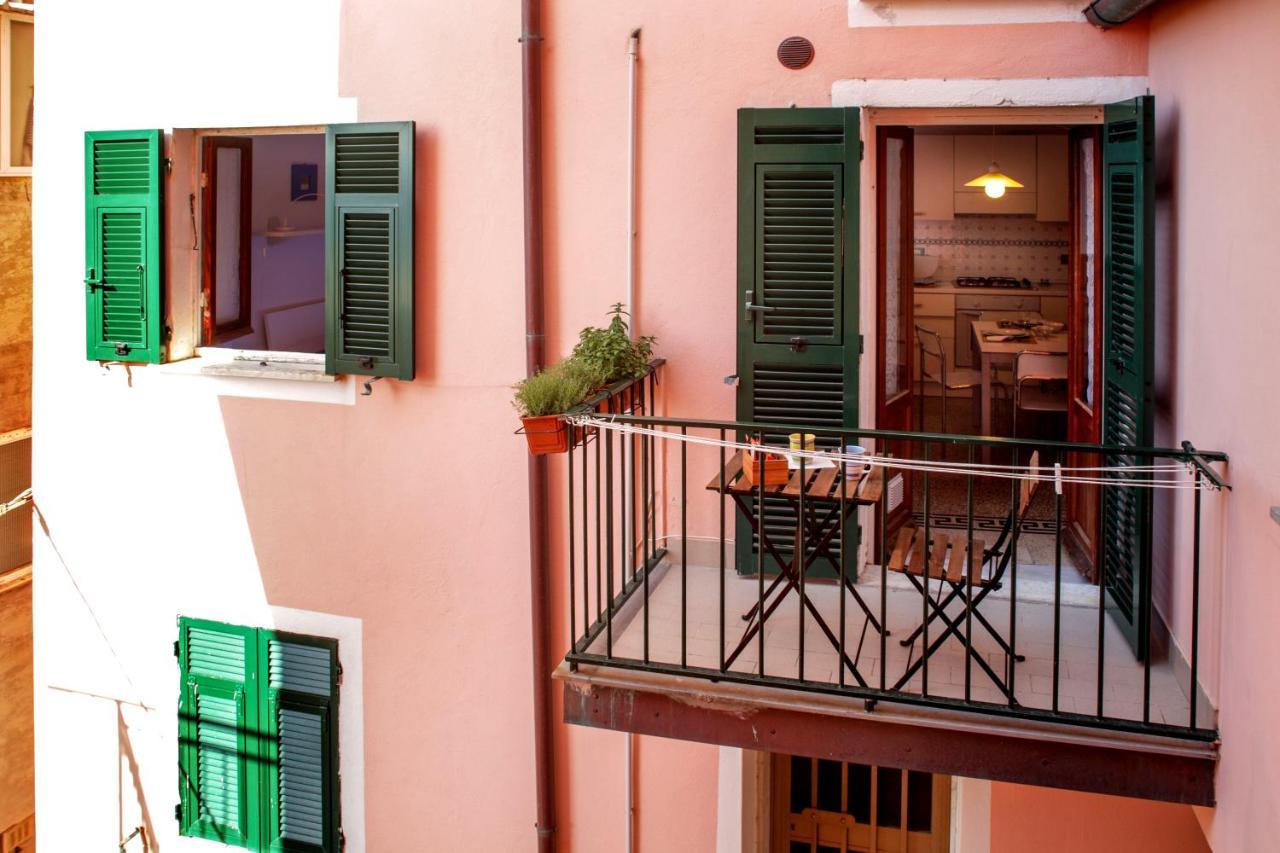 Aria Di Mare, Manarola - Bolle Blu Apartment Exteriör bild